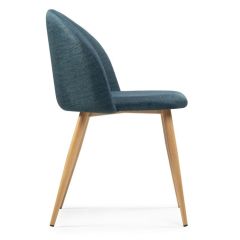 Стул на металлокаркасе Aldo blue / wood в Заводоуковске - zavodoukovsk.mebel24.online | фото 3