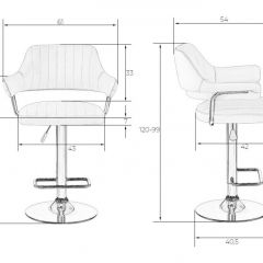 Стул барный DOBRIN CHARLY LM-5019 (красный) в Заводоуковске - zavodoukovsk.mebel24.online | фото 2