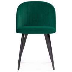 Стул на металлокаркасе Gabi 1 dark green / black в Заводоуковске - zavodoukovsk.mebel24.online | фото 2