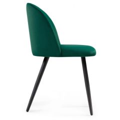 Стул на металлокаркасе Gabi 1 dark green / black в Заводоуковске - zavodoukovsk.mebel24.online | фото 3