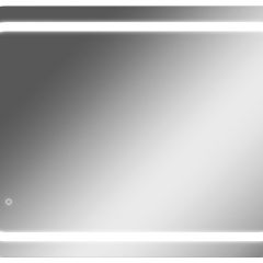 Зеркало Elis 100 white с подсветкой Sansa (SEe1045Z) в Заводоуковске - zavodoukovsk.mebel24.online | фото 1