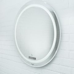 Зеркало Gia 75 white с подсветкой Sansa (SGa1044Z) в Заводоуковске - zavodoukovsk.mebel24.online | фото 2