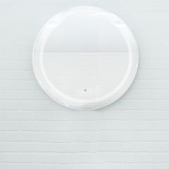 Зеркало Gia 75 white с подсветкой Sansa (SGa1044Z) в Заводоуковске - zavodoukovsk.mebel24.online | фото 3