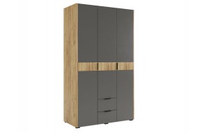 АДАМ К2 Спальный гарнитур (графит) в Заводоуковске - zavodoukovsk.mebel24.online | фото 8