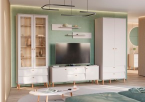 АФИНА Гостиная (модульная) кашемир серый в Заводоуковске - zavodoukovsk.mebel24.online | фото 1