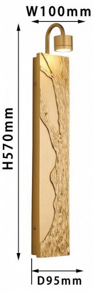 Бра Favourite Exemplum 4127-1W в Заводоуковске - zavodoukovsk.mebel24.online | фото 3