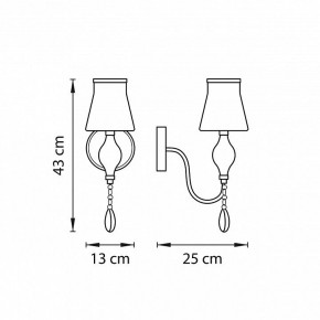 Бра Lightstar Escica 806610 в Заводоуковске - zavodoukovsk.mebel24.online | фото 3