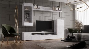 ДАЛЛАС Гостиная (модульная) цемент светлый в Заводоуковске - zavodoukovsk.mebel24.online | фото
