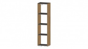 ДАЛЛАС Секция открытая (цемент темный) в Заводоуковске - zavodoukovsk.mebel24.online | фото