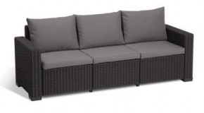 Диван Калифорния 3-х местный (California 3 Sofa), графит в Заводоуковске - zavodoukovsk.mebel24.online | фото 2