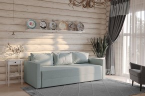 Диван-кровать Вало мятно-серый, ткань рогожка в Заводоуковске - zavodoukovsk.mebel24.online | фото 2