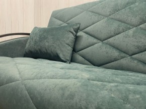 Диван Престиж-16 (НПБ+МДФ) велюр Sensey bottle green в Заводоуковске - zavodoukovsk.mebel24.online | фото 6