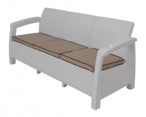 Диван Yalta Premium Sofa 3 Set (Ялта) белый (+подушки под спину) в Заводоуковске - zavodoukovsk.mebel24.online | фото 1
