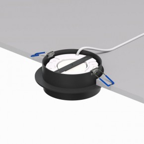 DK2090-BK Встраиваемый светильник FLAT, IP 20, до 15 Вт, GX53, LED, черный, алюминий в Заводоуковске - zavodoukovsk.mebel24.online | фото 4