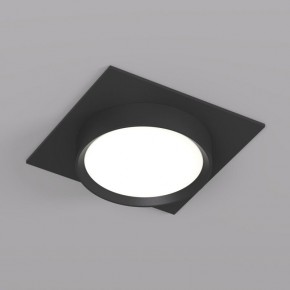 DK2091-BK Встраиваемый светильник FLAT, IP 20, до 15 Вт, GX53, LED, черный, алюминий в Заводоуковске - zavodoukovsk.mebel24.online | фото
