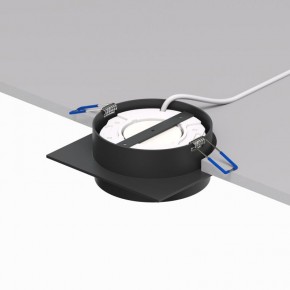 DK2091-BK Встраиваемый светильник FLAT, IP 20, до 15 Вт, GX53, LED, черный, алюминий в Заводоуковске - zavodoukovsk.mebel24.online | фото 4