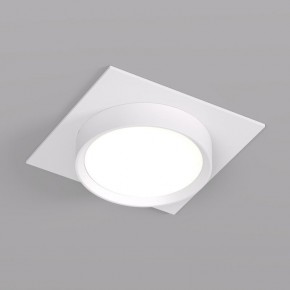 DK2091-WH Встраиваемый светильник FLAT, IP 20, до 15 Вт, GX53, LED, белый, алюминий в Заводоуковске - zavodoukovsk.mebel24.online | фото 3