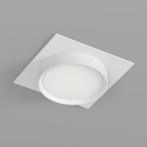 DK2091-WH Встраиваемый светильник FLAT, IP 20, до 15 Вт, GX53, LED, белый, алюминий в Заводоуковске - zavodoukovsk.mebel24.online | фото 4