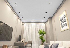 DK2120-BK Встраиваемый светильник, IP 20, 50 Вт, GU10, черный, алюминий в Заводоуковске - zavodoukovsk.mebel24.online | фото 2