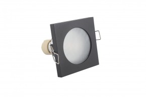 DK3015-BK Встраиваемый светильник влагозащ., IP 44, 50 Вт, GU10, черный, алюминий в Заводоуковске - zavodoukovsk.mebel24.online | фото 4