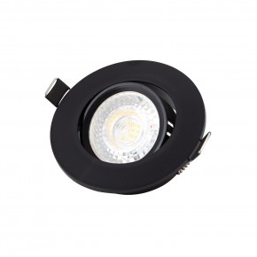 DK3020-BK Встраиваемый светильник, IP 20, 10 Вт, GU5.3, LED, черный, пластик в Заводоуковске - zavodoukovsk.mebel24.online | фото 2