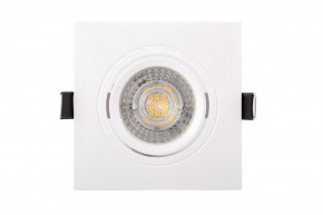 DK3021-WH Встраиваемый светильник, IP 20, 10 Вт, GU5.3, LED, белый, пластик в Заводоуковске - zavodoukovsk.mebel24.online | фото 1