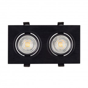 DK3022-BK Встраиваемый светильник, IP 20, 10 Вт, GU5.3, LED, черный, пластик в Заводоуковске - zavodoukovsk.mebel24.online | фото 2