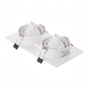 DK3022-WH Встраиваемый светильник, IP 20, 10 Вт, GU5.3, LED, белый, пластик в Заводоуковске - zavodoukovsk.mebel24.online | фото 3