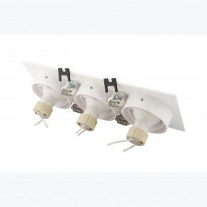 DK3023-WH Встраиваемый светильник, IP 20, 10 Вт, GU5.3, LED, белый, пластик в Заводоуковске - zavodoukovsk.mebel24.online | фото 4
