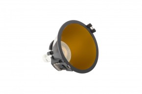 DK3026-BG Встраиваемый светильник, IP 20, 10 Вт, GU5.3, LED, черный/золотой, пластик в Заводоуковске - zavodoukovsk.mebel24.online | фото 4