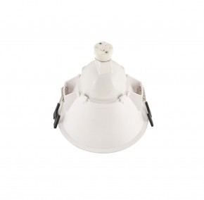 DK3026-WB Встраиваемый светильник, IP 20, 10 Вт, GU5.3, LED, белый/черный, пластик в Заводоуковске - zavodoukovsk.mebel24.online | фото 4