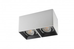 DK3035-WB Светильник накладной IP 20, 10 Вт, GU5.3, LED, белый/черный, пластик в Заводоуковске - zavodoukovsk.mebel24.online | фото 2