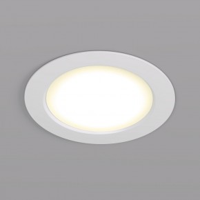 DK3048-WH Встраиваемый светильник, IP 20, 7Вт, LED, белый, пластик в Заводоуковске - zavodoukovsk.mebel24.online | фото 1