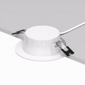 DK3048-WH Встраиваемый светильник, IP 20, 7Вт, LED, белый, пластик в Заводоуковске - zavodoukovsk.mebel24.online | фото 2