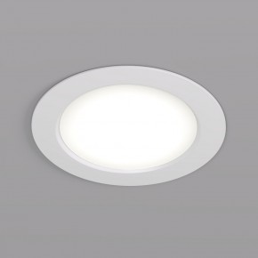 DK3049-WH Встраиваемый светильник, IP 20, 7Вт, LED, белый, пластик в Заводоуковске - zavodoukovsk.mebel24.online | фото 1