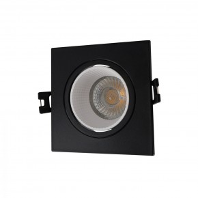 DK3071-BK+WH Встраиваемый светильник, IP 20, 10 Вт, GU5.3, LED, черный/белый, пластик в Заводоуковске - zavodoukovsk.mebel24.online | фото