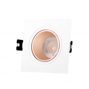 DK3071-WBR Встраиваемый светильник, IP 20, 10 Вт, GU5.3, LED, белый/бронзовый, пластик в Заводоуковске - zavodoukovsk.mebel24.online | фото