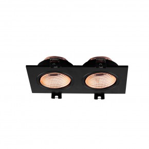 DK3072-BBR Встраиваемый светильник, IP 20, 10 Вт, GU5.3, LED, черный/бронзовый, пластик в Заводоуковске - zavodoukovsk.mebel24.online | фото 2
