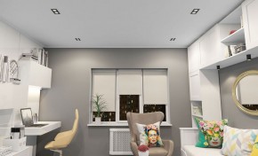 DK3072-BK+WH Встраиваемый светильник, IP 20, 10 Вт, GU5.3, LED, черный/белый, пластик в Заводоуковске - zavodoukovsk.mebel24.online | фото 3