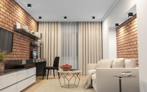 DK3080-BW+BK Светильник накладной IP 20, 10 Вт, GU5.3, LED, черно-белый/черный, пластик в Заводоуковске - zavodoukovsk.mebel24.online | фото 2