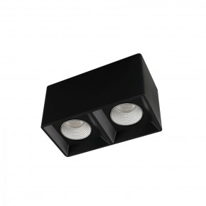 DK3085-BK+CH Светильник накладной IP 20, 10 Вт, GU5.3, LED, черный/хром, пластик в Заводоуковске - zavodoukovsk.mebel24.online | фото 1