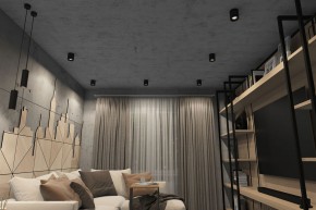 DK3090-BK+CH Светильник накладной IP 20, 10 Вт, GU5.3, LED, черный/хром, пластик в Заводоуковске - zavodoukovsk.mebel24.online | фото 2