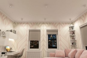 DK3090-WH+CH Светильник накладной IP 20, 10 Вт, GU5.3, LED, белый/хром, пластик в Заводоуковске - zavodoukovsk.mebel24.online | фото 2