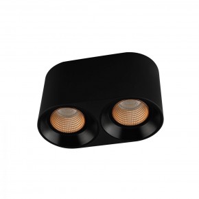 DK3096-BK+BR Светильник накладной IP 20, 10 Вт, GU5.3, LED, черный/бронзовый, пластик в Заводоуковске - zavodoukovsk.mebel24.online | фото
