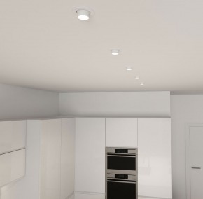 DK3120-WH Встраиваемый светильник, IP20, до 15 Вт, LED, GU5,3, белый, пластик в Заводоуковске - zavodoukovsk.mebel24.online | фото 5