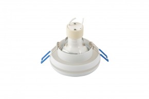DK4031-WH Встраиваемый светильник, IP 20, 10 Вт, GU10, белый, алюминий/пластик в Заводоуковске - zavodoukovsk.mebel24.online | фото 1