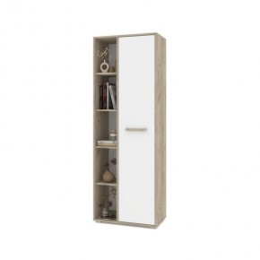 ФЛОРИДА Ф12 Шкаф-стеллаж (дуб серый/белый) в Заводоуковске - zavodoukovsk.mebel24.online | фото