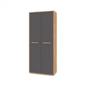 ФЛОРИДА Ф20 Шкаф 2-х створчаты (дуб золотой/графит) в Заводоуковске - zavodoukovsk.mebel24.online | фото