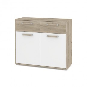 ФЛОРИДА Ф42 Комод (дуб серый/белый) в Заводоуковске - zavodoukovsk.mebel24.online | фото