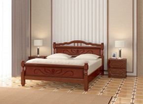 КАРИНА-5 Кровать из массива 900 (Орех) в Заводоуковске - zavodoukovsk.mebel24.online | фото